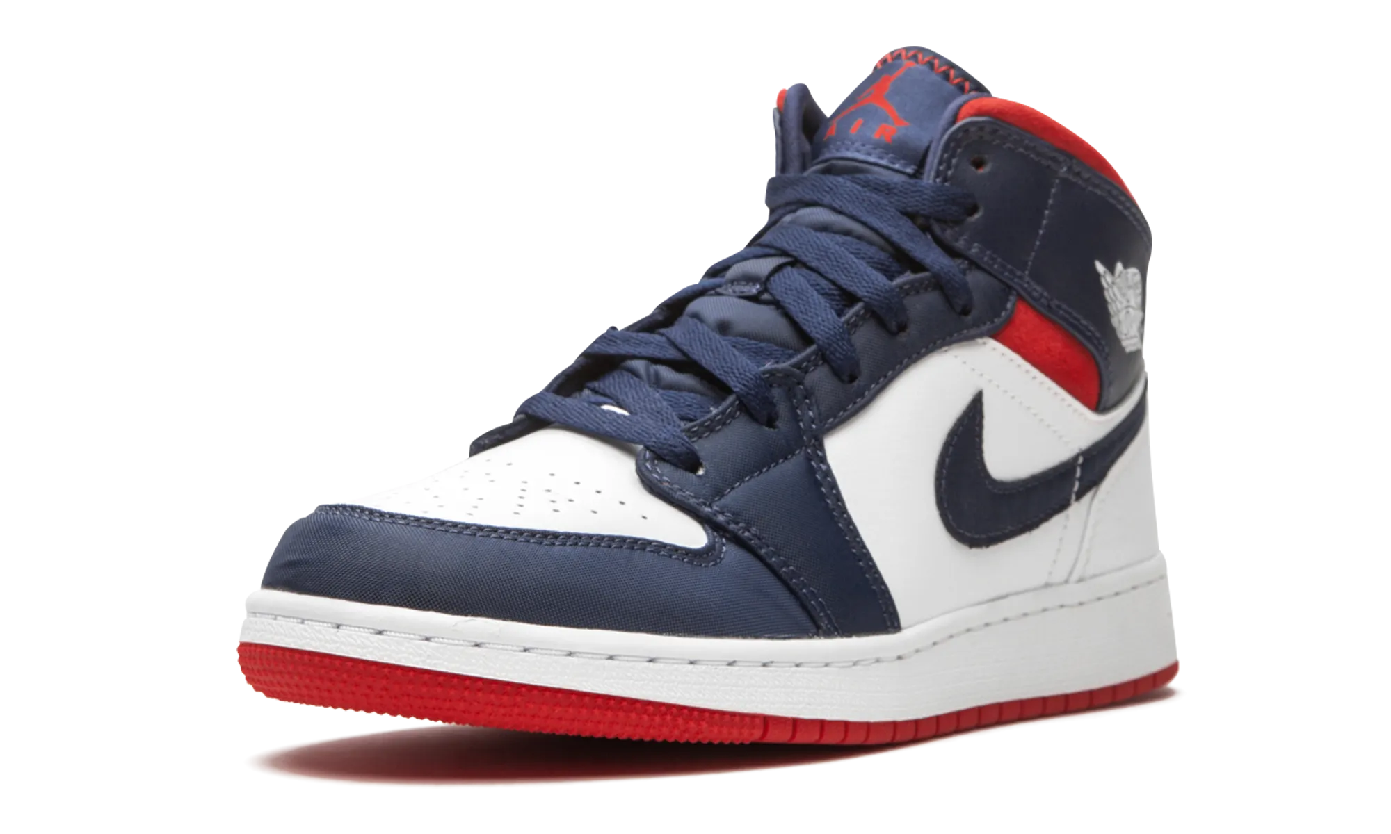 Neutral Arch Air Jordan 1 Mid SE GS "USA"