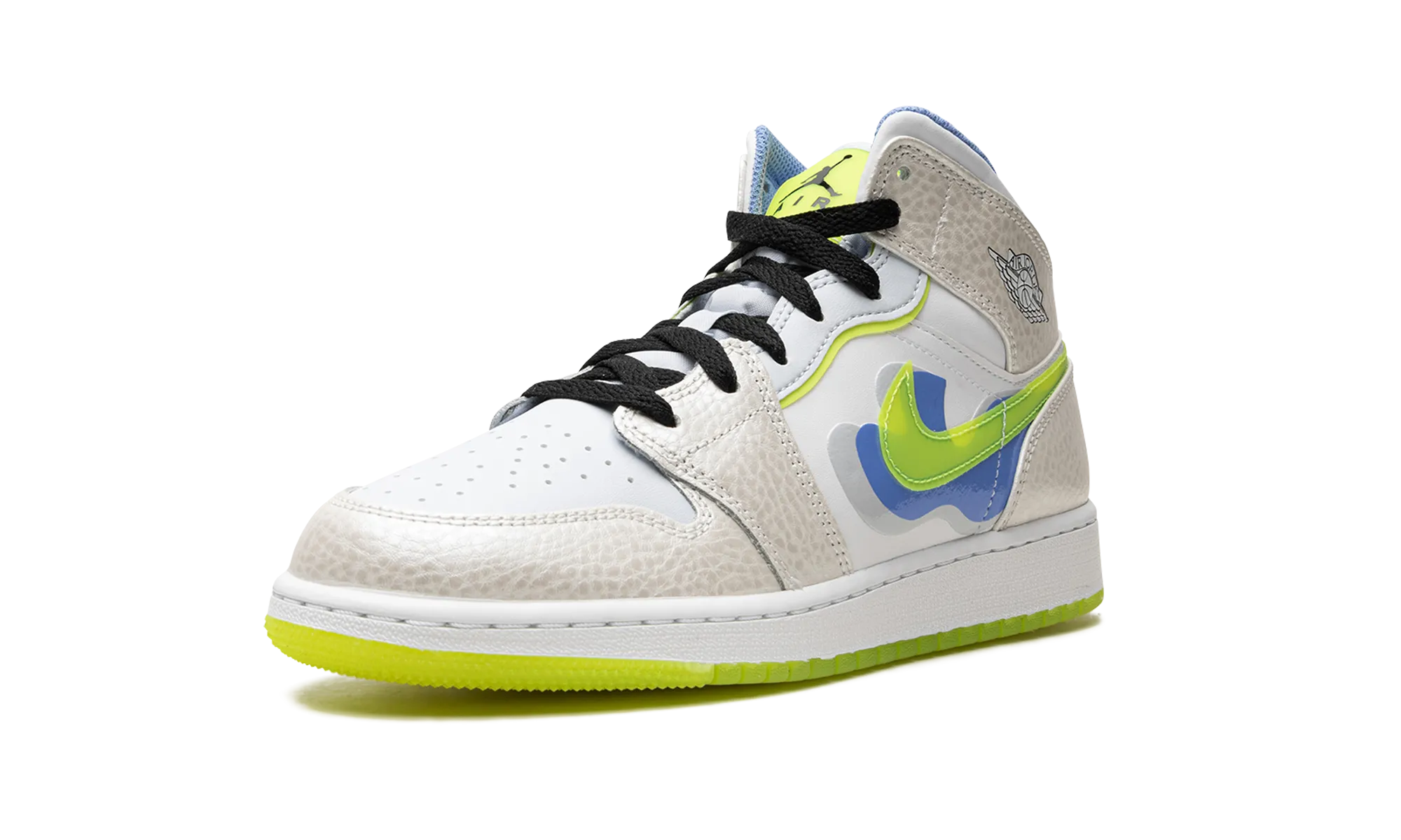 Tailored Comfort Air Jordan 1 Mid SE GS "Warped Swoosh'"