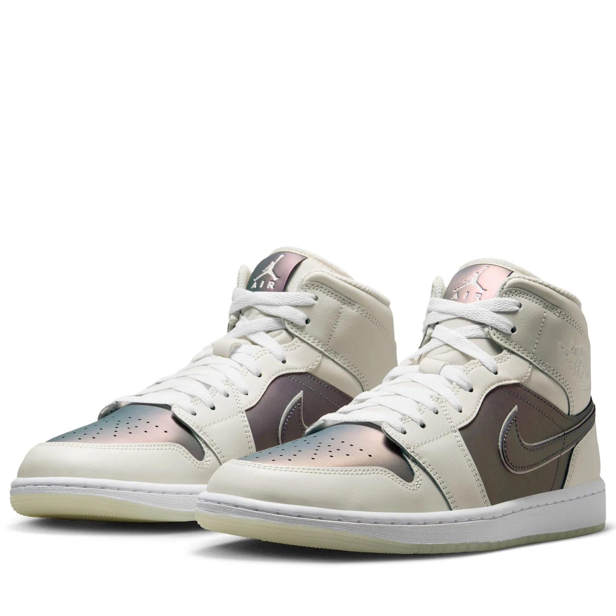 Slip Resistant Sole Ergonomic Sole Air Jordan 1 Mid SE - Phantom/White