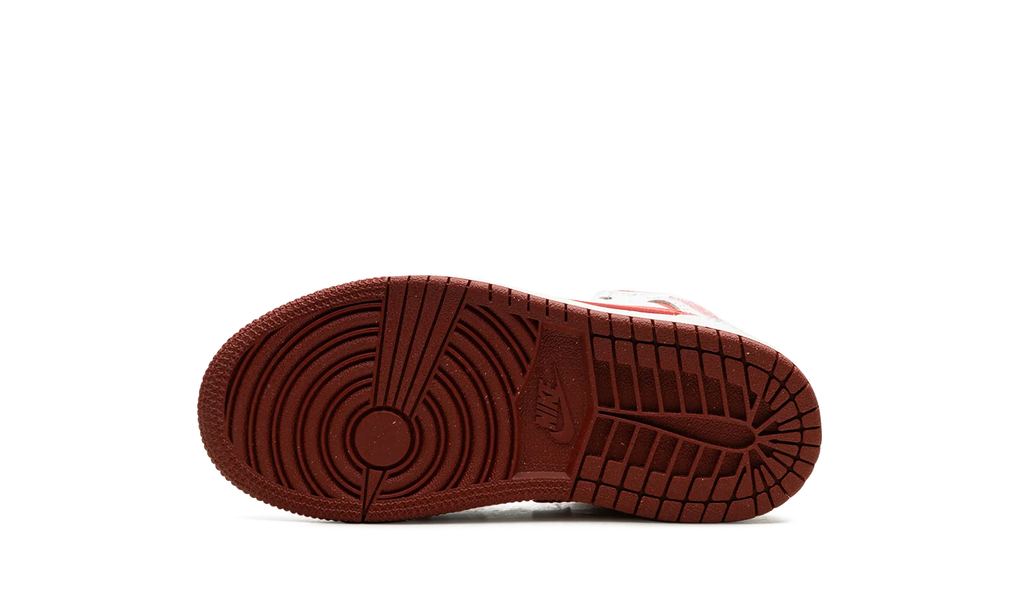 Midfoot Lock System Everyday Choice Air Jordan 1 Mid SE PS "White / Dune Red"