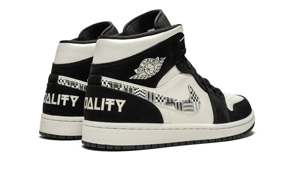 Air Jordan 1 Mid SE "Black History Month" Ankle Ease