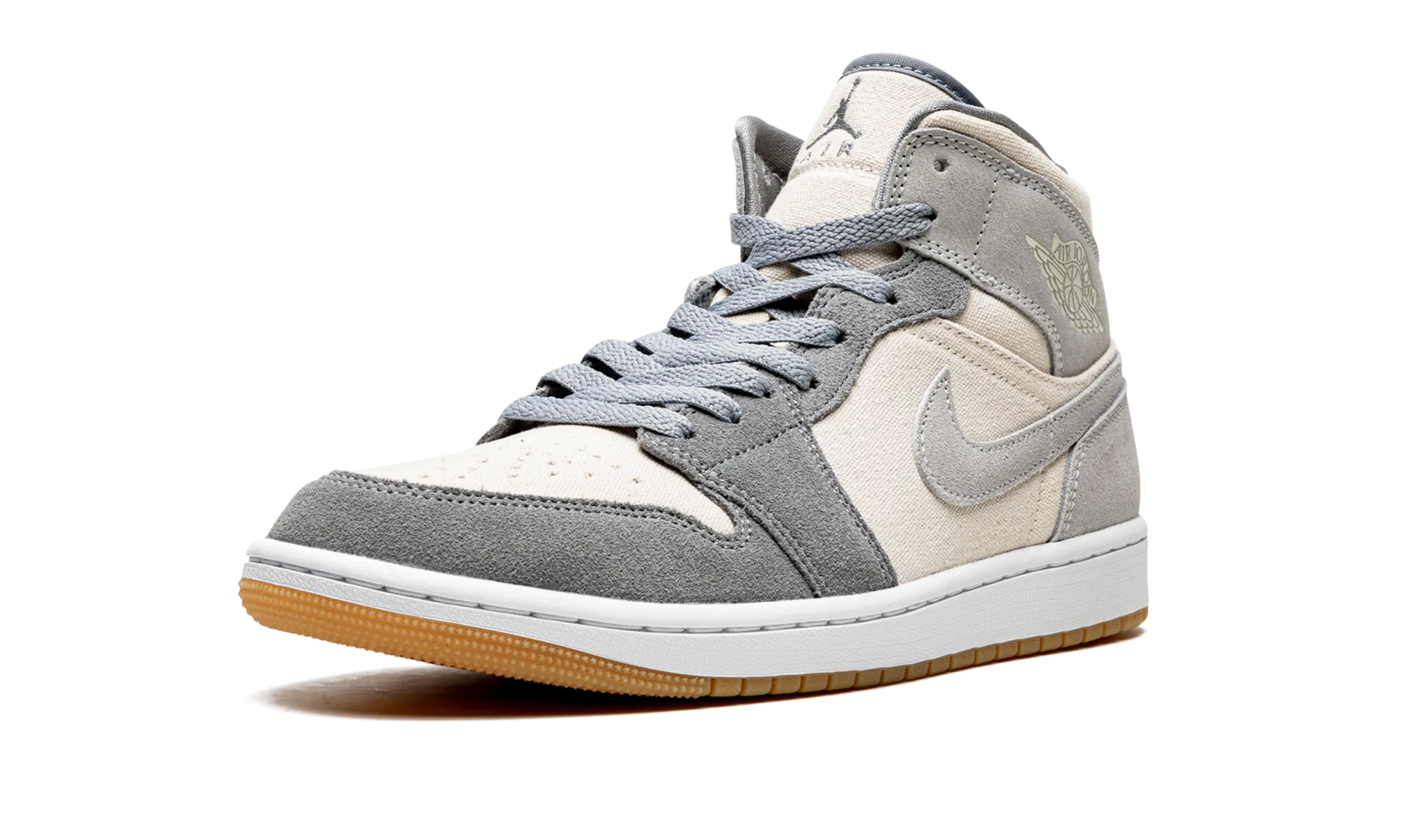 Air Jordan 1 Mid SE "Coconut Milk" Durable Outsole Design
