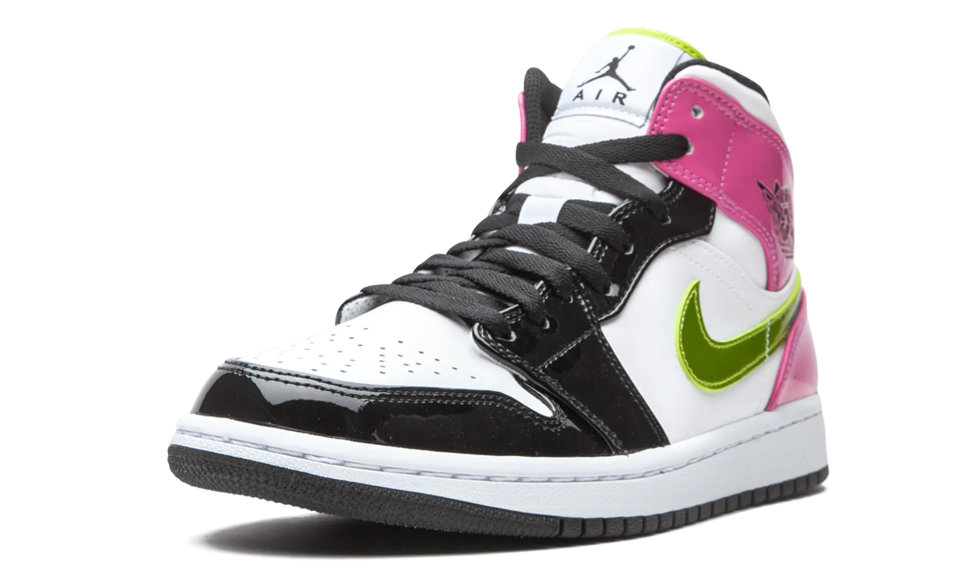 Air Jordan 1 Mid SE "Cyber / Active Fuchsia" Run All Day