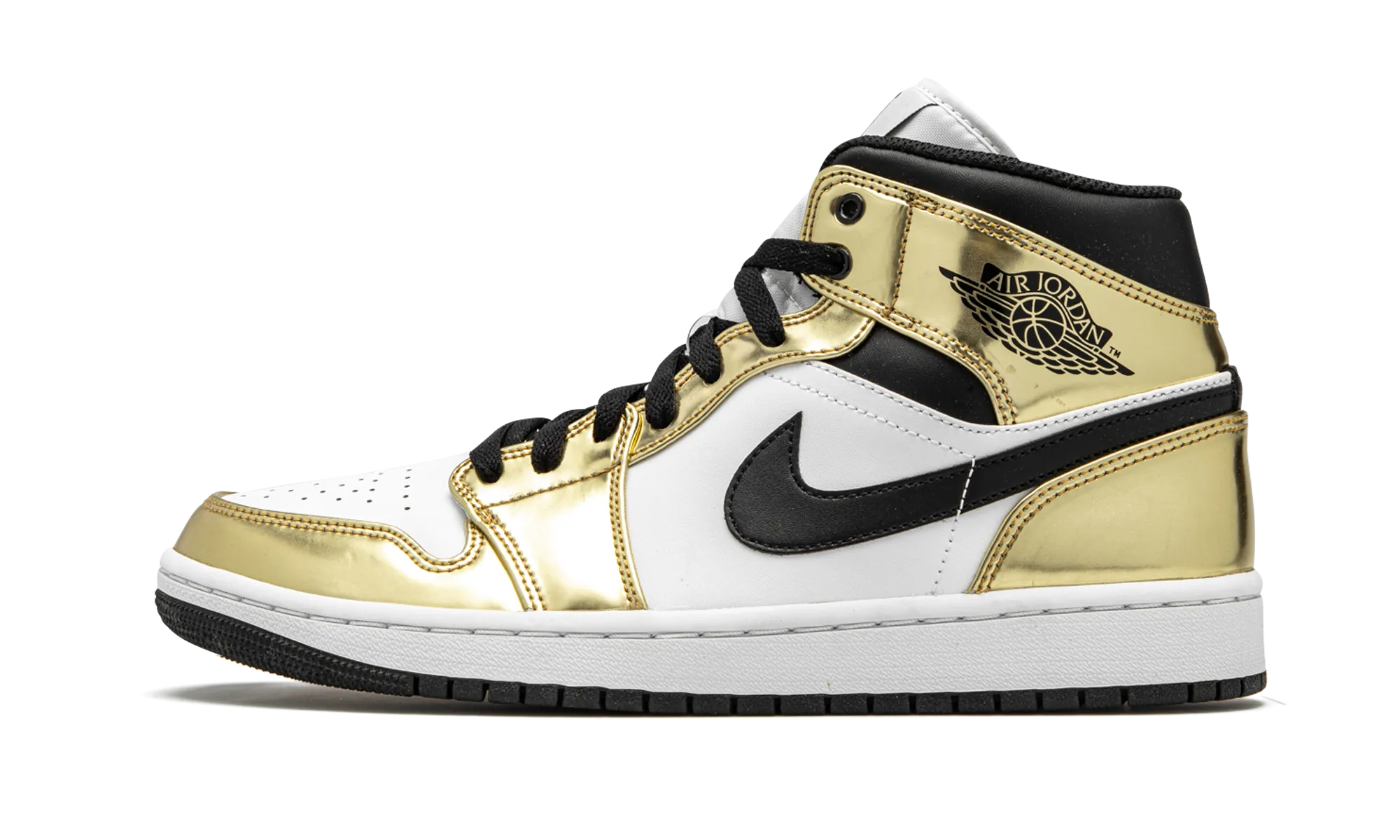 Air Jordan 1 Mid SE "Metallic Gold" Cross Training Ready