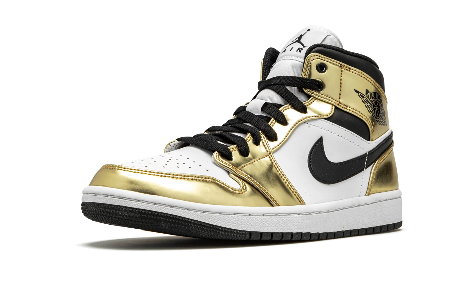 Sophisticated Look Air Jordan 1 Mid SE "Metallic Gold"