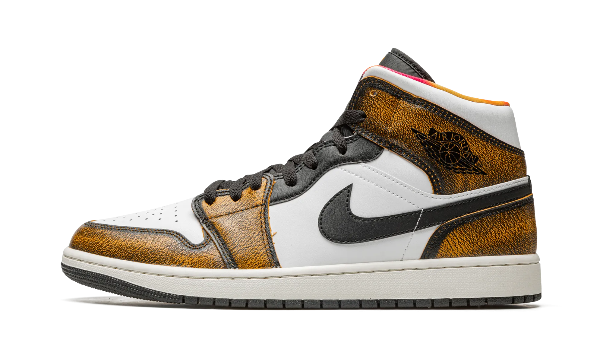 Molded Foam Air Jordan 1 Mid SE "Orange Wear Away"