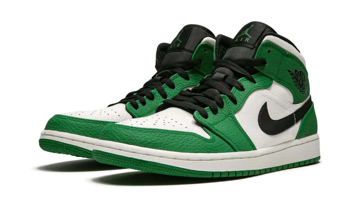 Air Jordan 1 Mid SE "Pine Green" Energy Return Core Casual Day