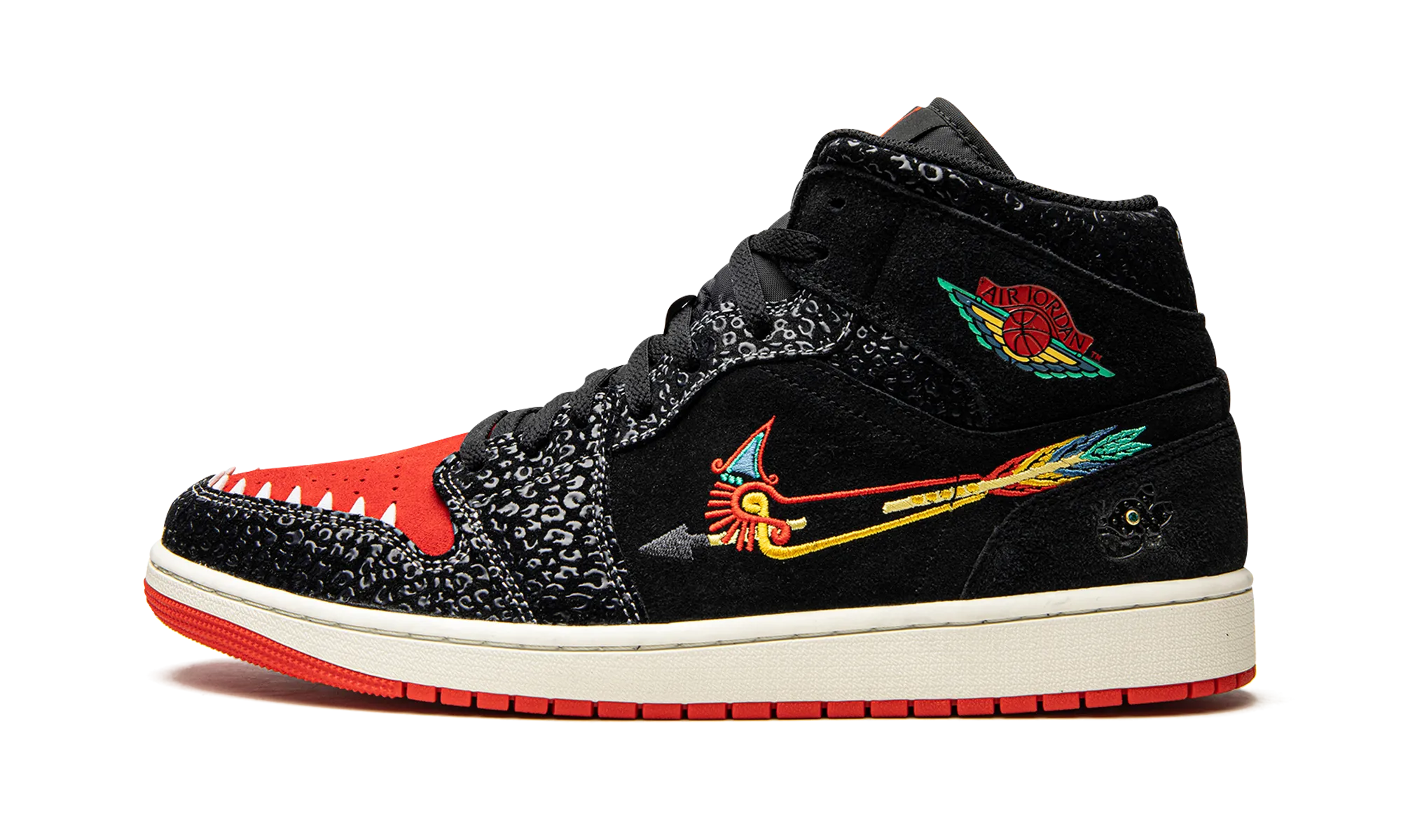 Work Ready Recycled Outsole Material Air Jordan 1 Mid SE "Siempre Familia"