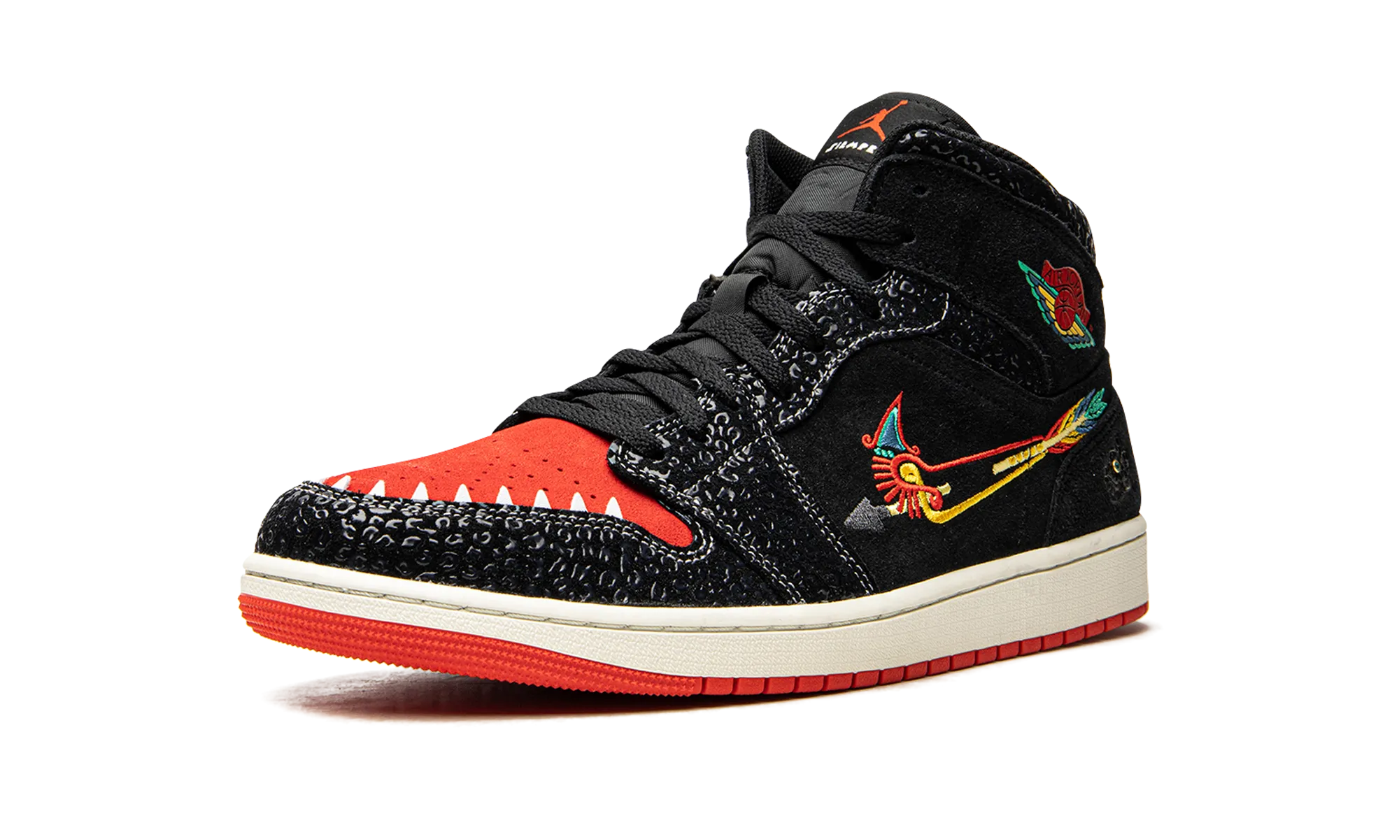 Air Jordan 1 Mid SE "Siempre Familia" Reflective details Recovery time