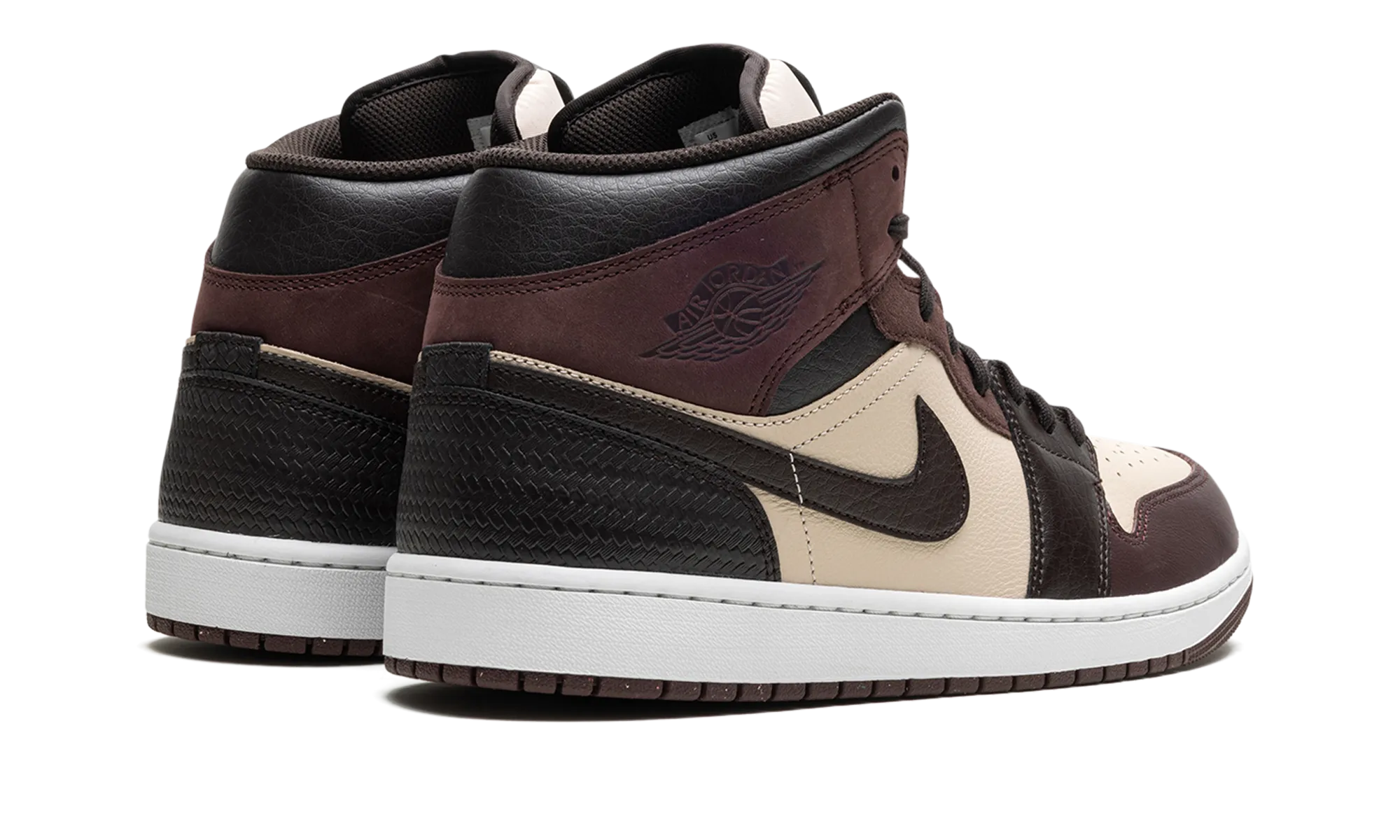 Air Jordan 1 Mid Se "Velvet Brown" Distinctive breathability