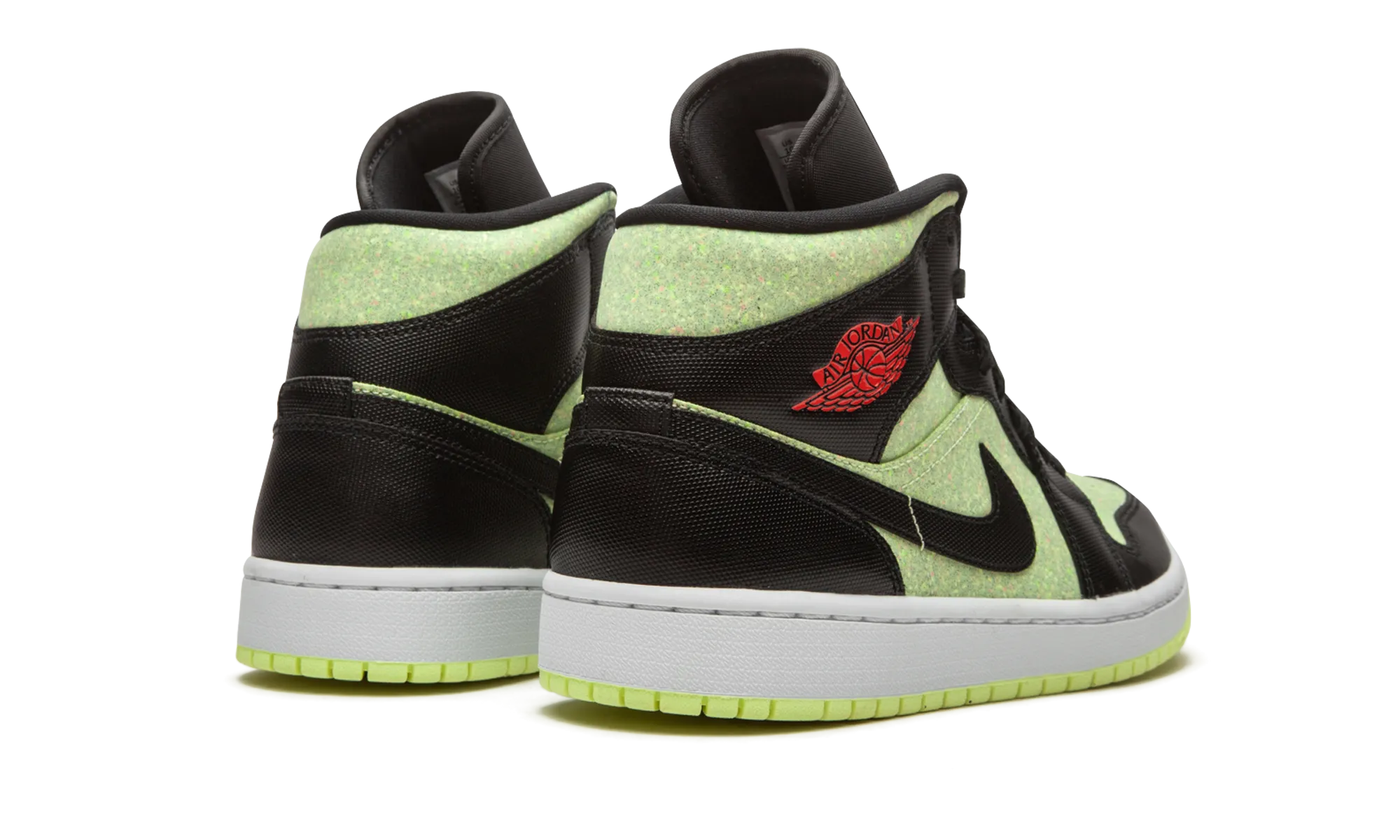 Fashion-forward flair AIR JORDAN 1 MID SE WMNS "Barely Volt / Chile Red"