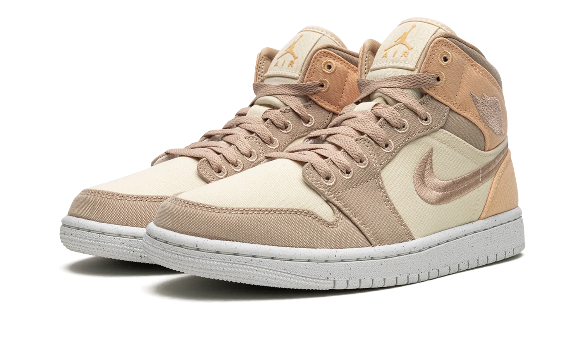 Flex Forged Sole Design AIR JORDAN 1 MID SE WMNS "Canvas Khaki"