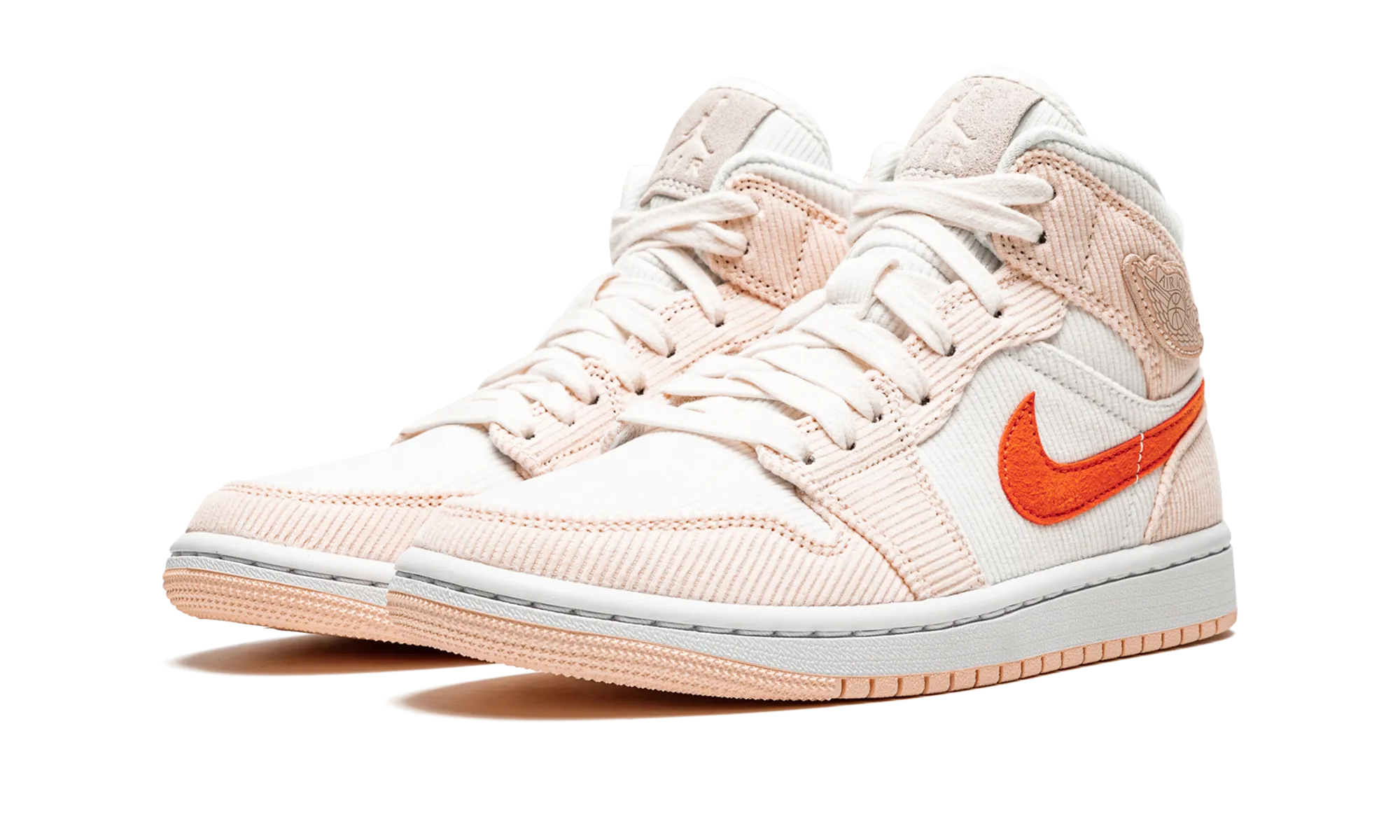 OrthoticFriendly Adaptive cushioning AIR JORDAN 1 MID SE WMNS "Corduroy"