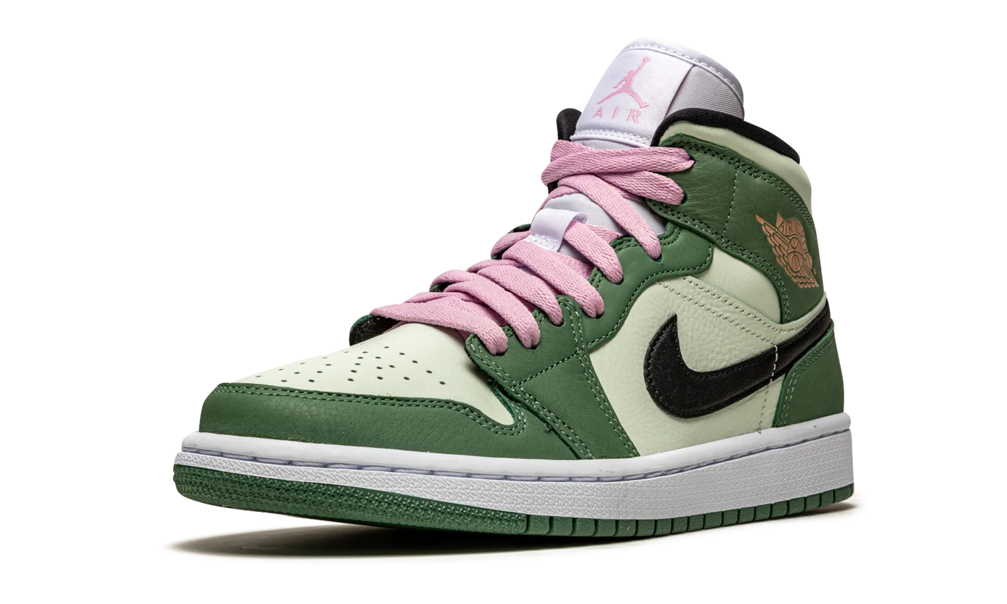 AIR JORDAN 1 MID SE WMNS "Dutch Green" Neutral Pace Eva Midsole