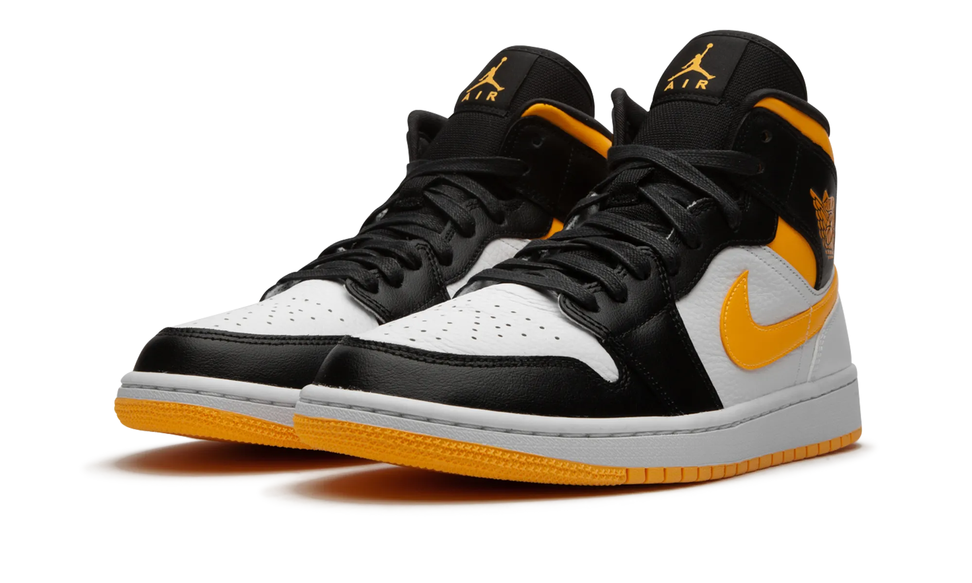 Thickened Collar AIR JORDAN 1 MID SE WMNS "Laser Orange/Black"