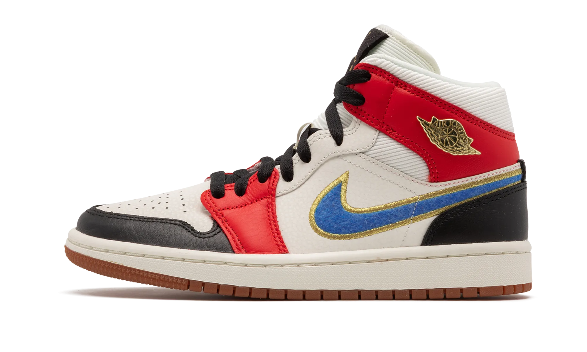 Treaded Sole AIR JORDAN 1 MID SE WMNS "Let(Her)Man"