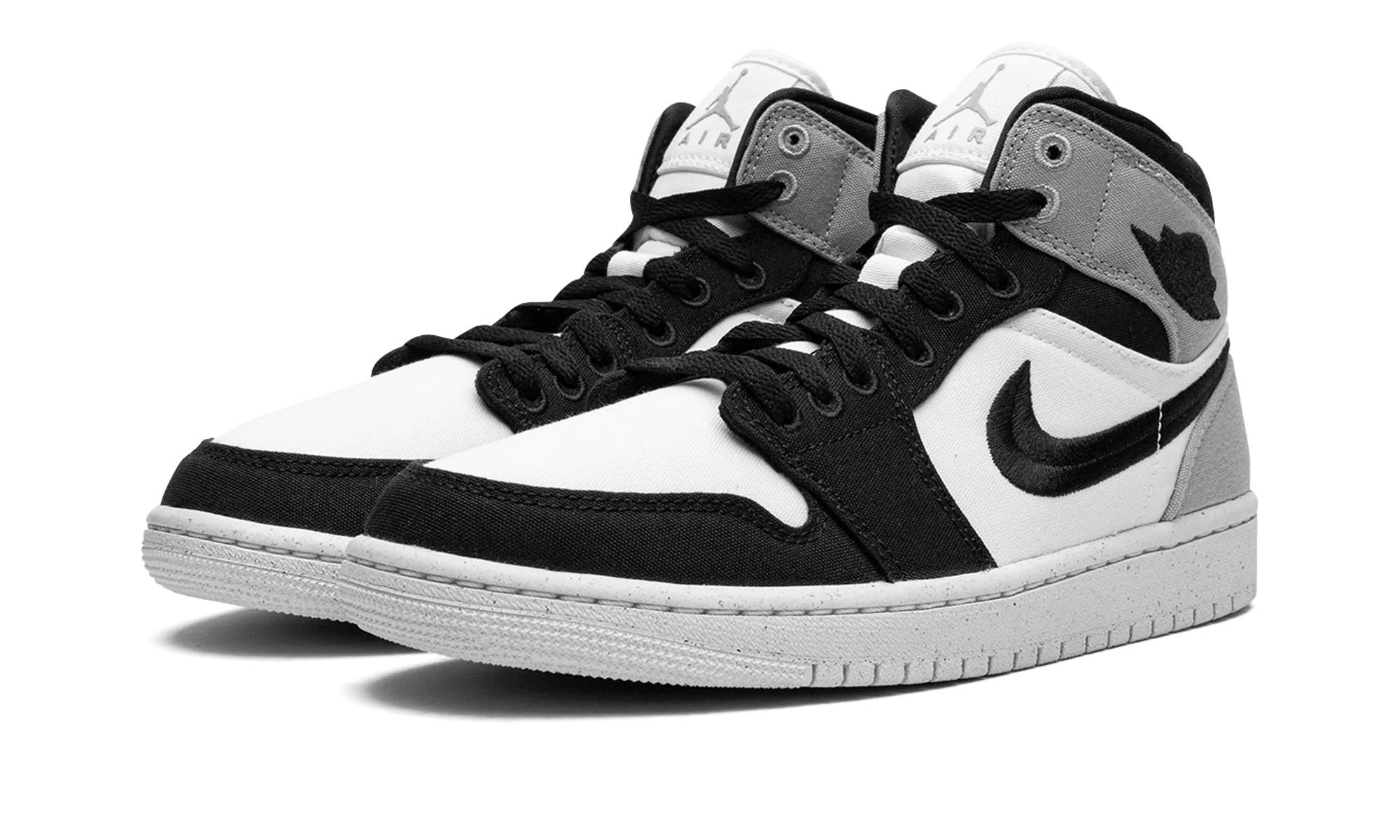 AIR JORDAN 1 MID SE WMNS "Light Steel Grey" Zero Drop Design