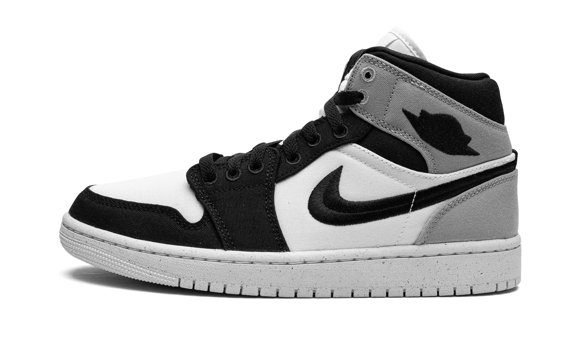 Anti   Abrasion Run Grip AIR JORDAN 1 MID SE WMNS "Light Steel Grey"