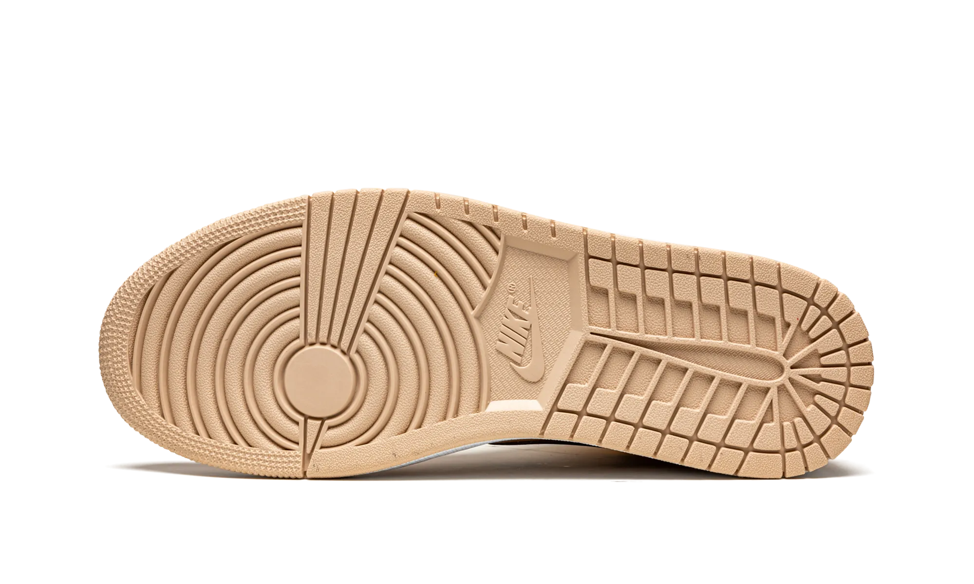 AIR JORDAN 1 MID SE WMNS "Particle Beige" Short Walks Comfortable Midsole