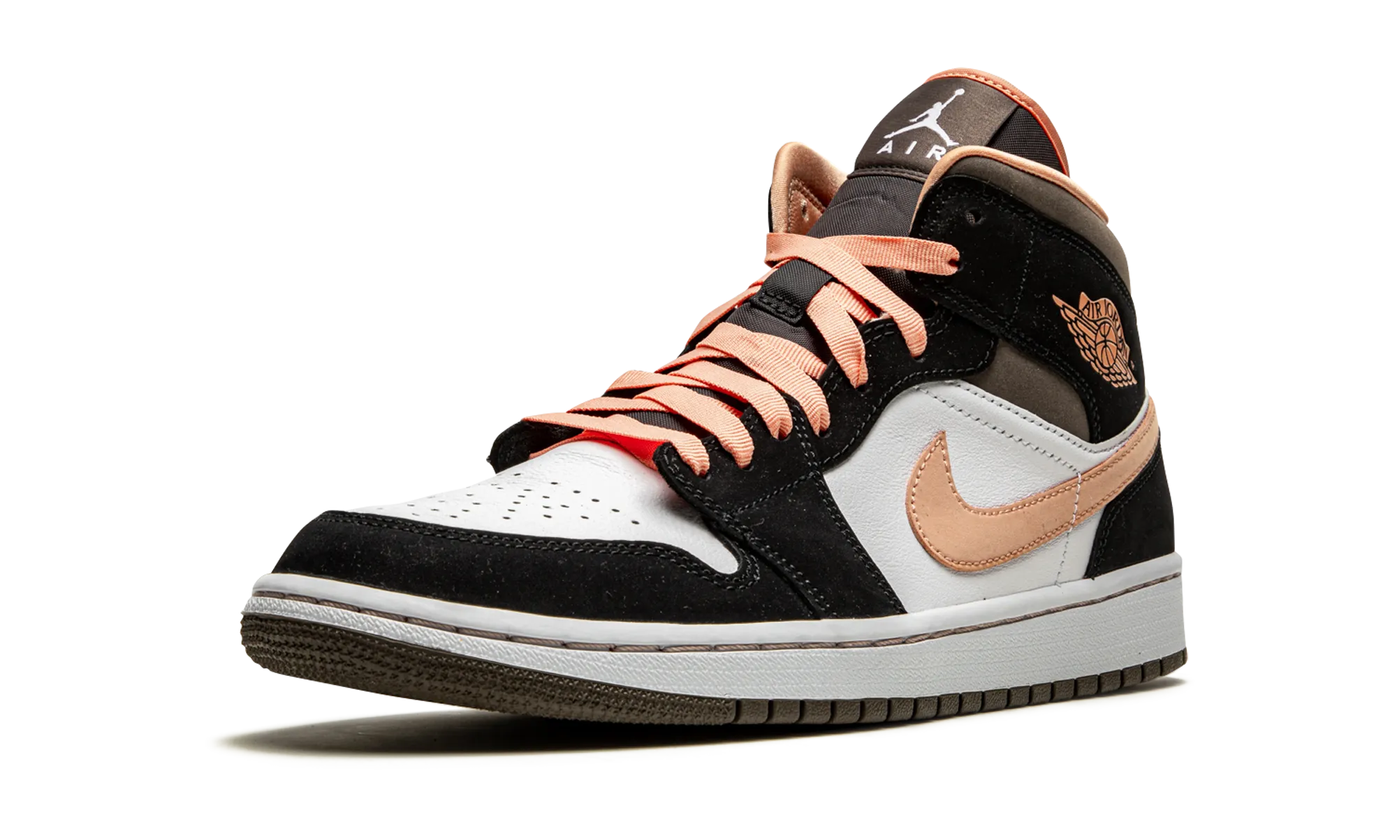 Tread Pattern AIR JORDAN 1 MID SE WMNS "Peach Mocha"