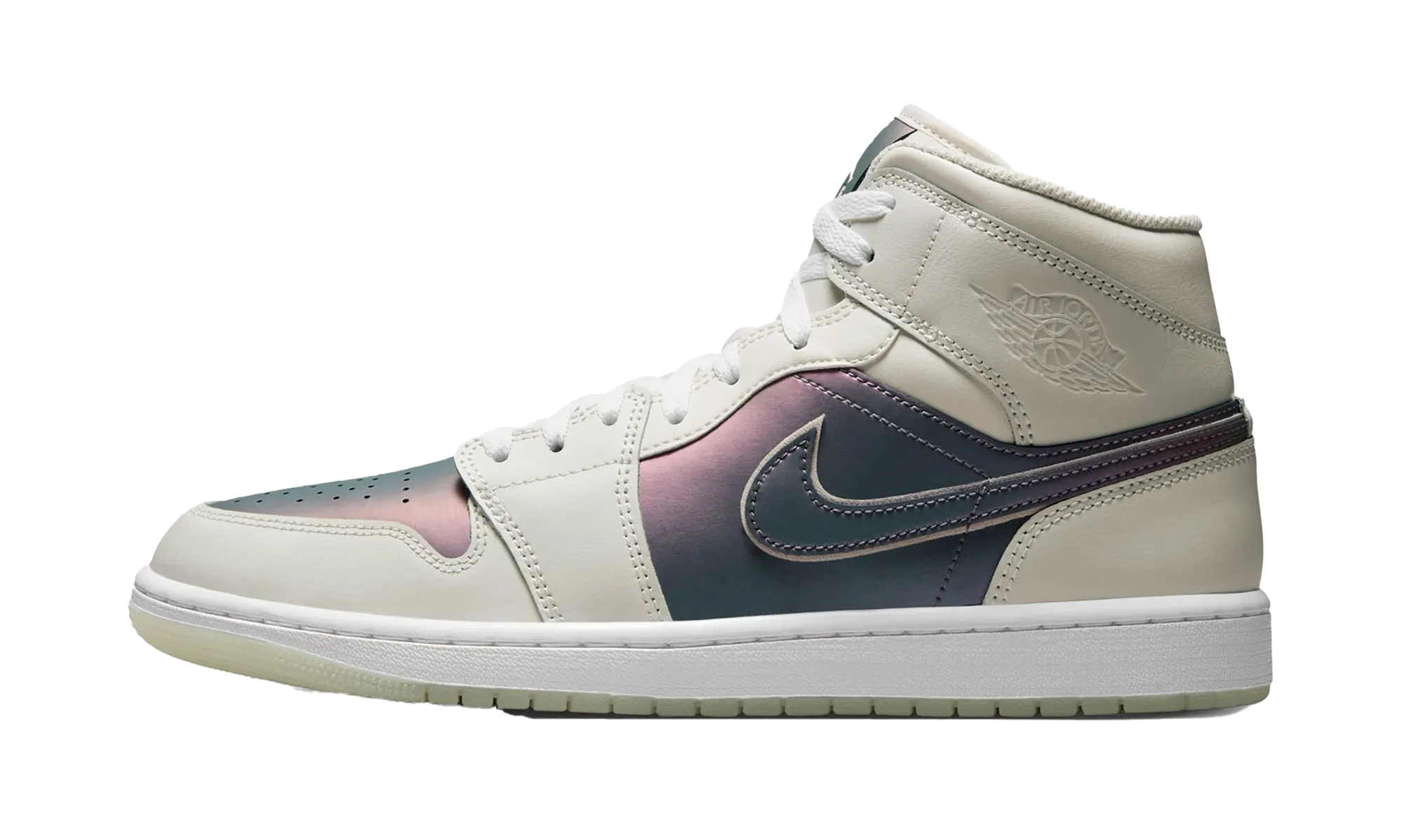 Iconic Style Athletic Air Jordan 1 Mid SE WMNS "Phantom Iridescent"