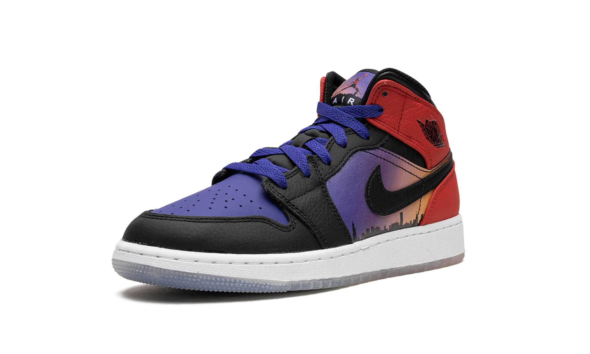 Air Jordan 1 Mid SS GS "Skyline" Breathable mesh construction