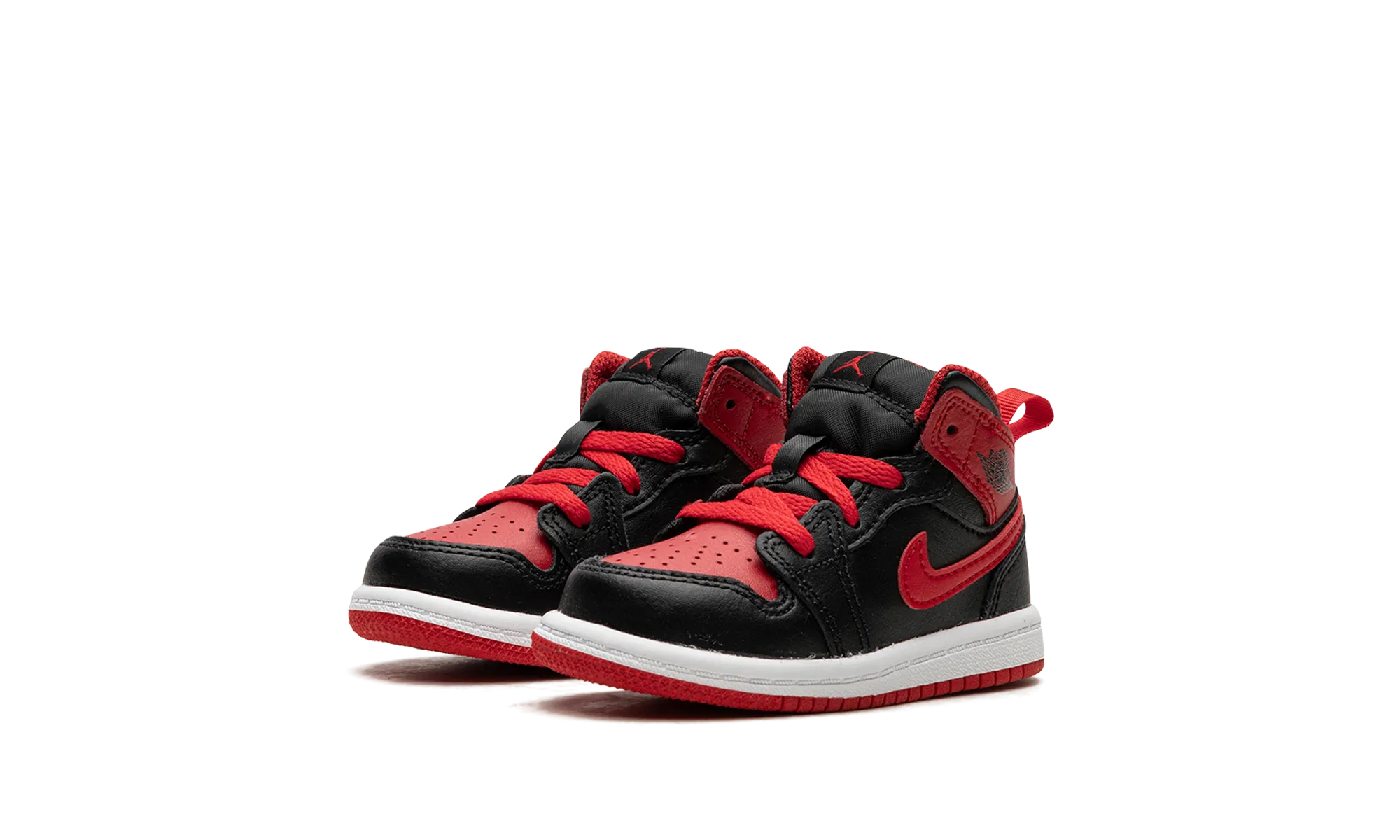 Air Jordan 1 Mid TD "Alternate Bred" Comfortable Ride Impact protection