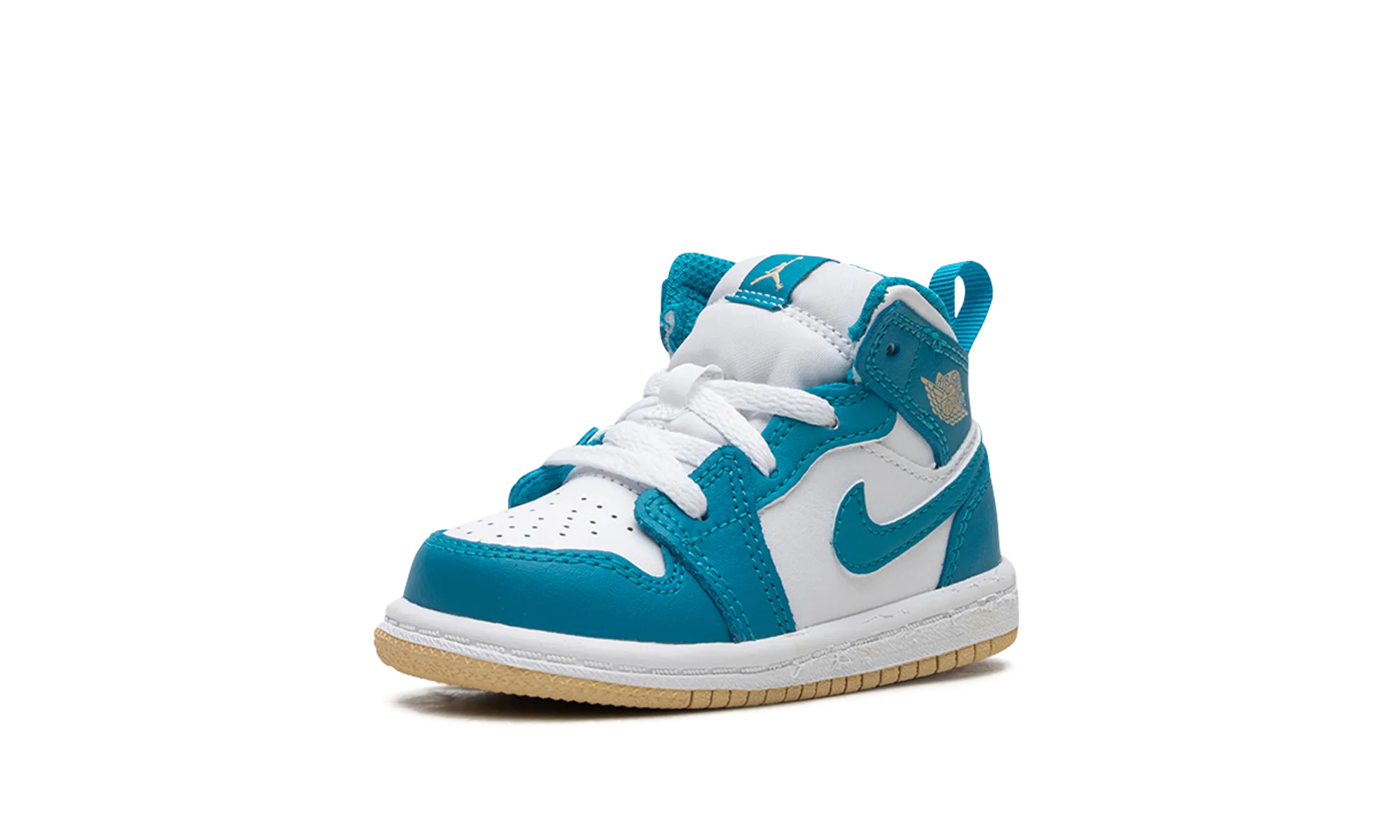 AIR JORDAN 1 MID TD "Aquatone" Airflow Optimized Structure Easy Go