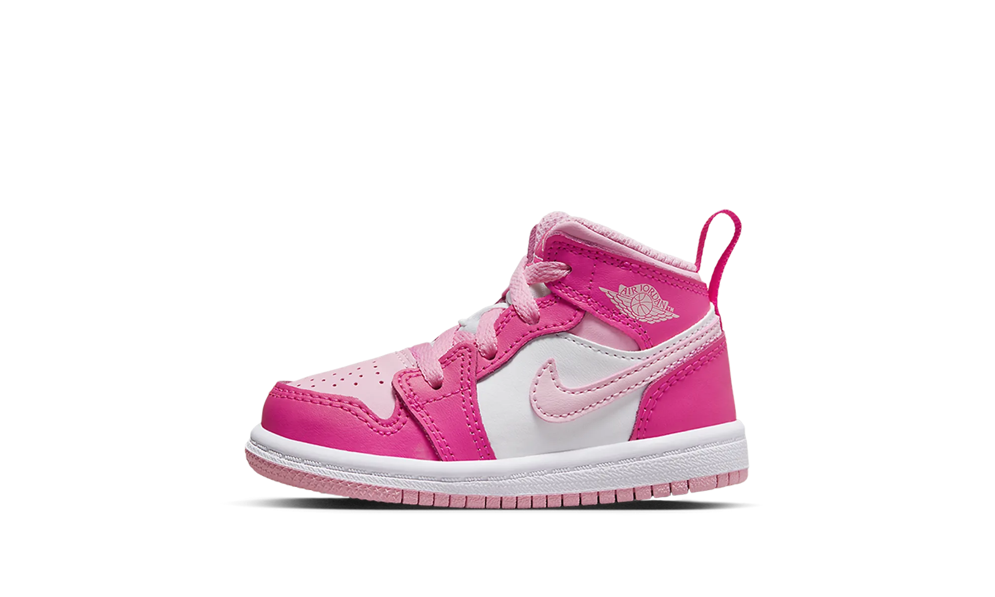 Quick Response Chic Design Air Jordan 1 Mid TD "Fierce Pink"