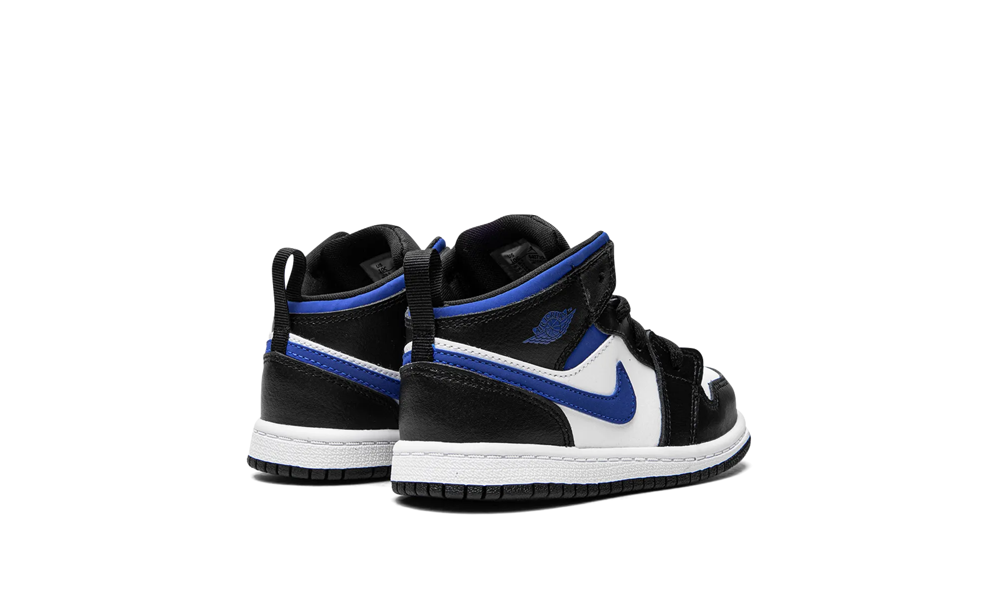 Air Jordan 1 Mid TD "Game Royal" sock liner Reinforced Quarter