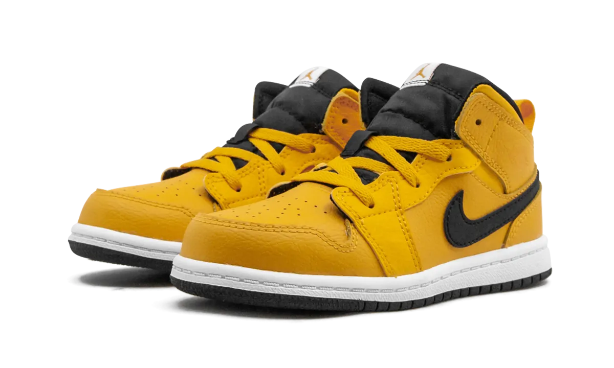 Air Jordan 1 Mid TD "University Gold" Ergonomic Fit