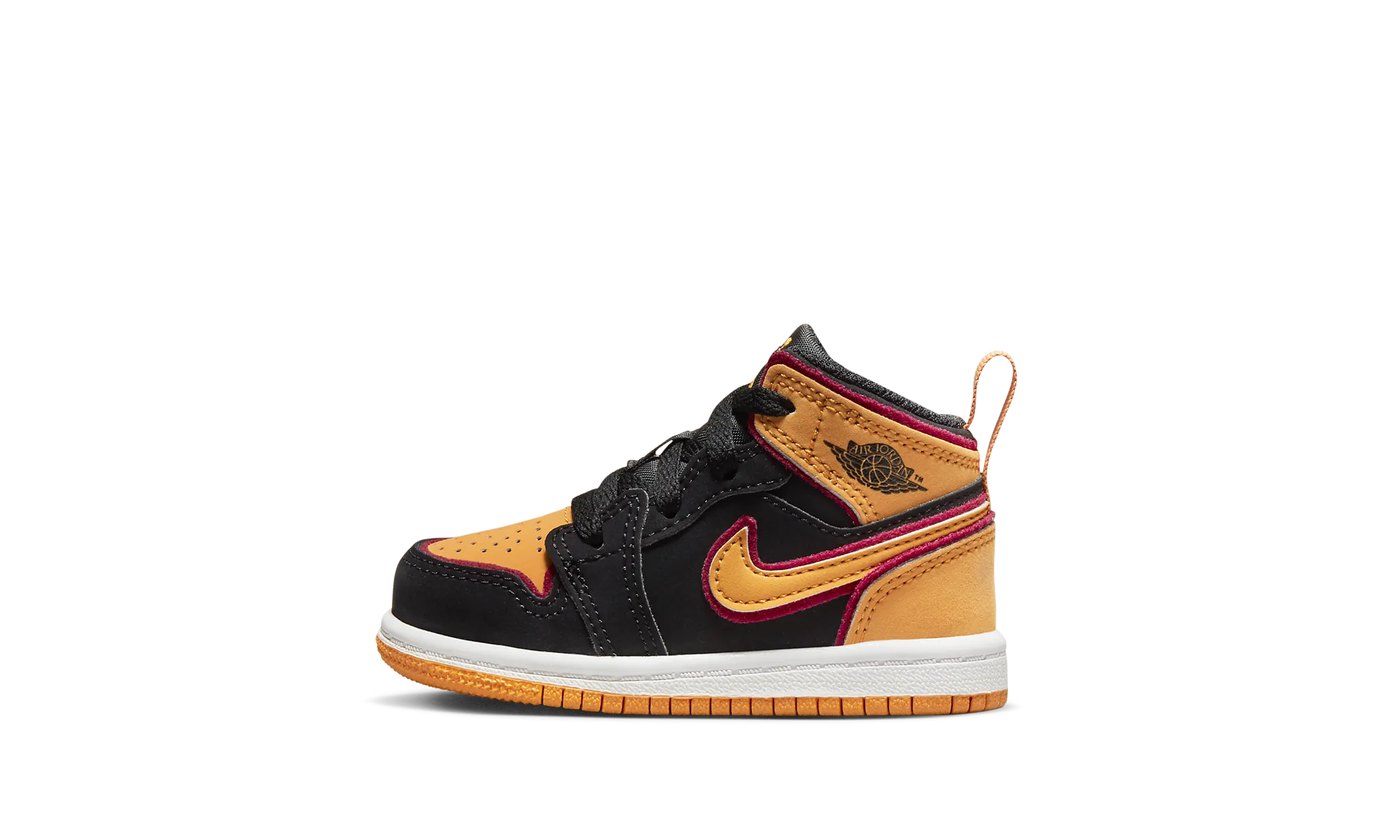Outdoor Walks Air Jordan 1 Mid TD "Vivid Orange"