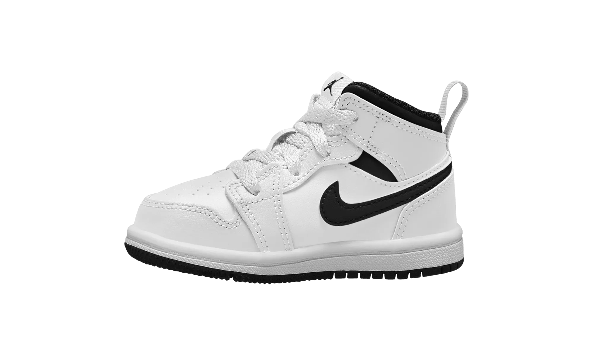 Rubberized Outsole energy returning Air Jordan 1 Mid TD "White"