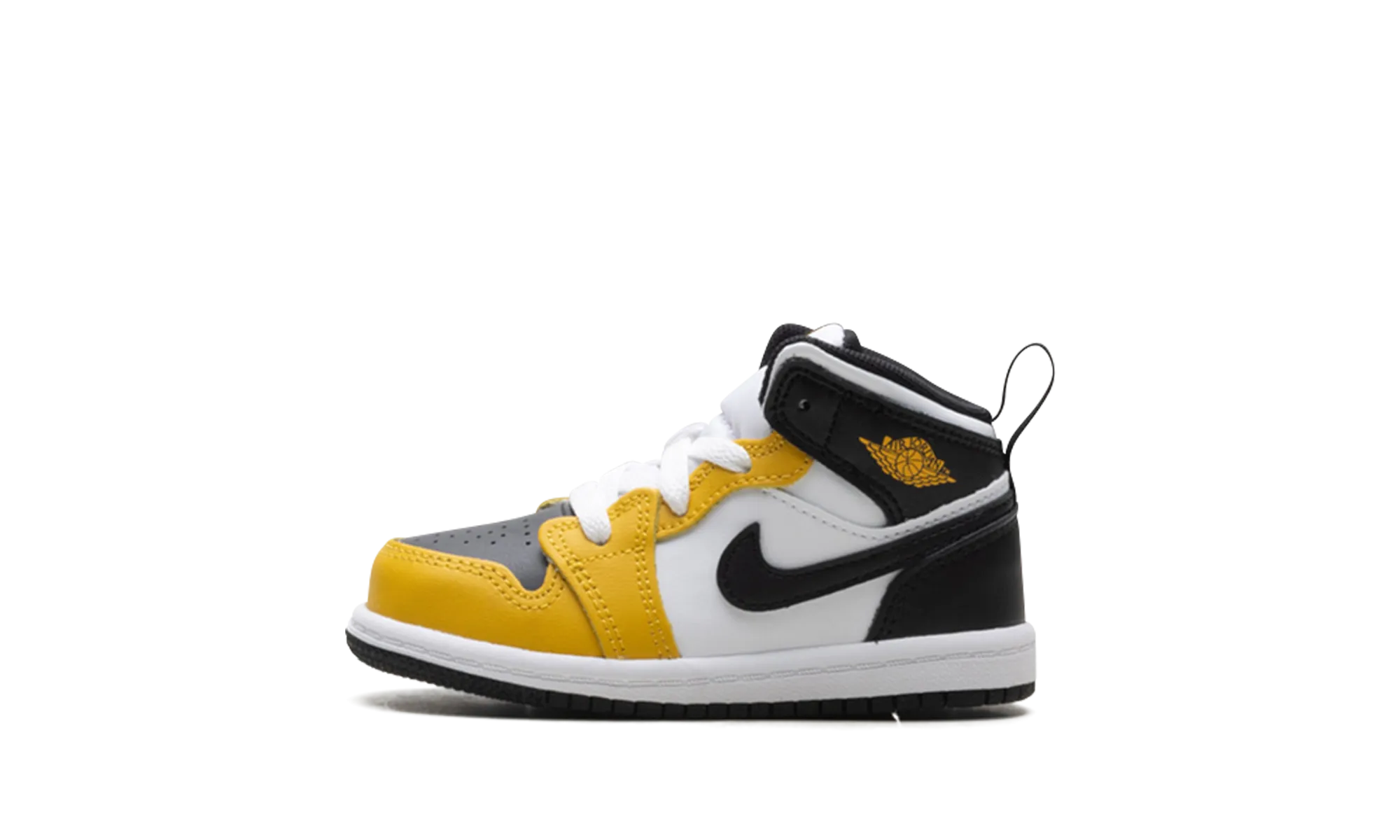 Air Jordan 1 Mid TD "Yellow Ochre" Slip Resistant Pattern
