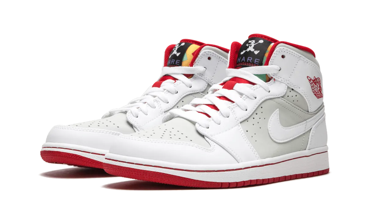 Ankle friendly Lean Profile Air Jordan 1 Mid WB "Hare"
