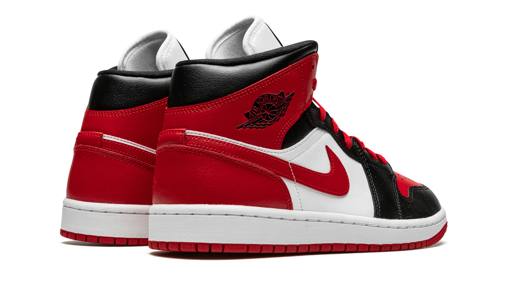 AIR JORDAN 1 MID WMNS "Alternate Bred Toe" Upgraded arch