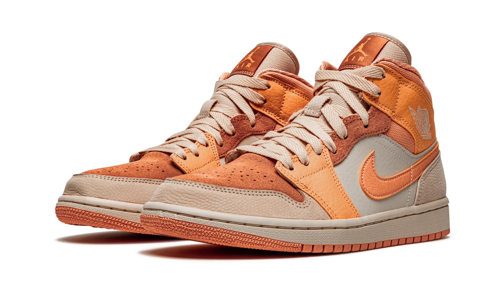 Functional Flex Lateral Stability AIR JORDAN 1 MID WMNS "Apricot"