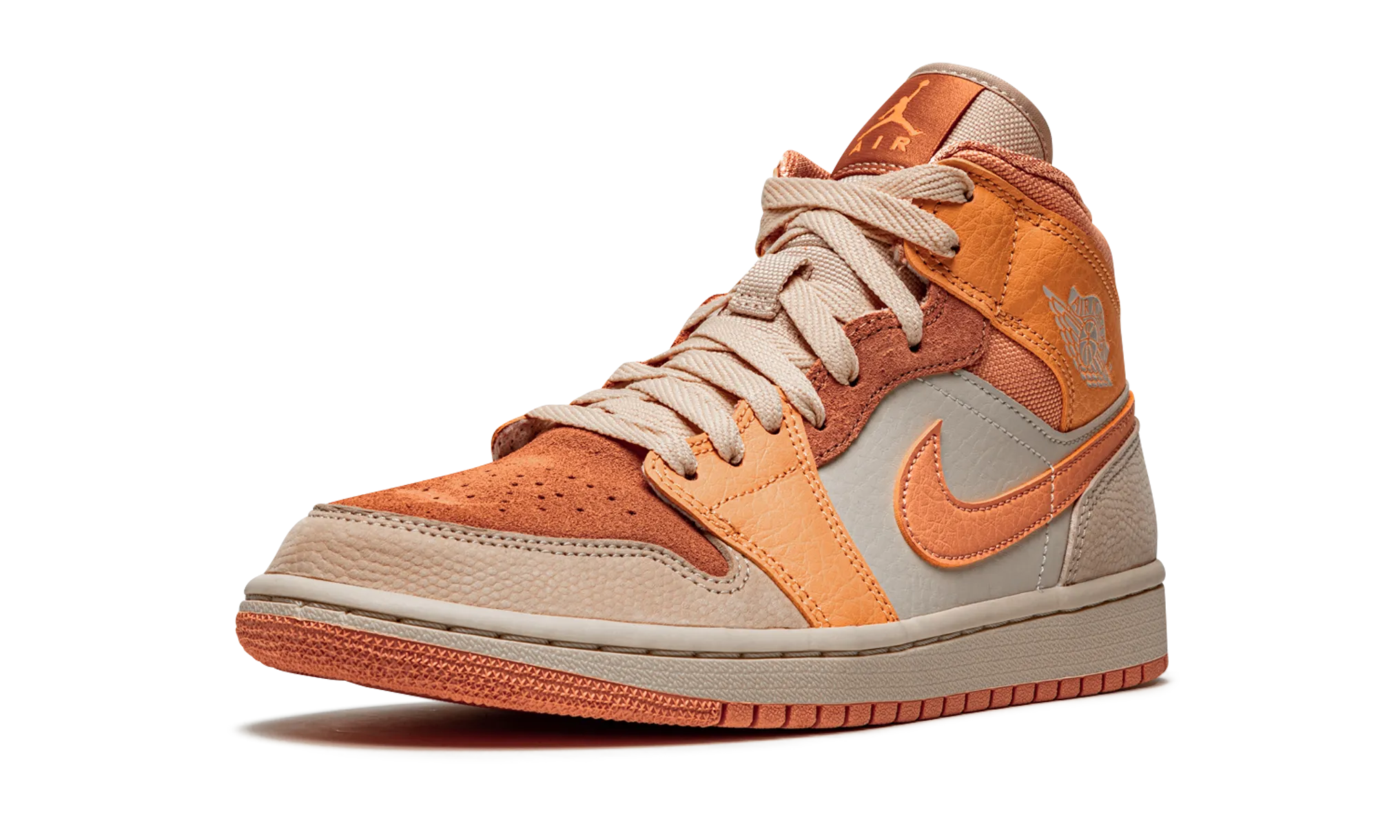 AIR JORDAN 1 MID WMNS "Apricot" Daily Utility