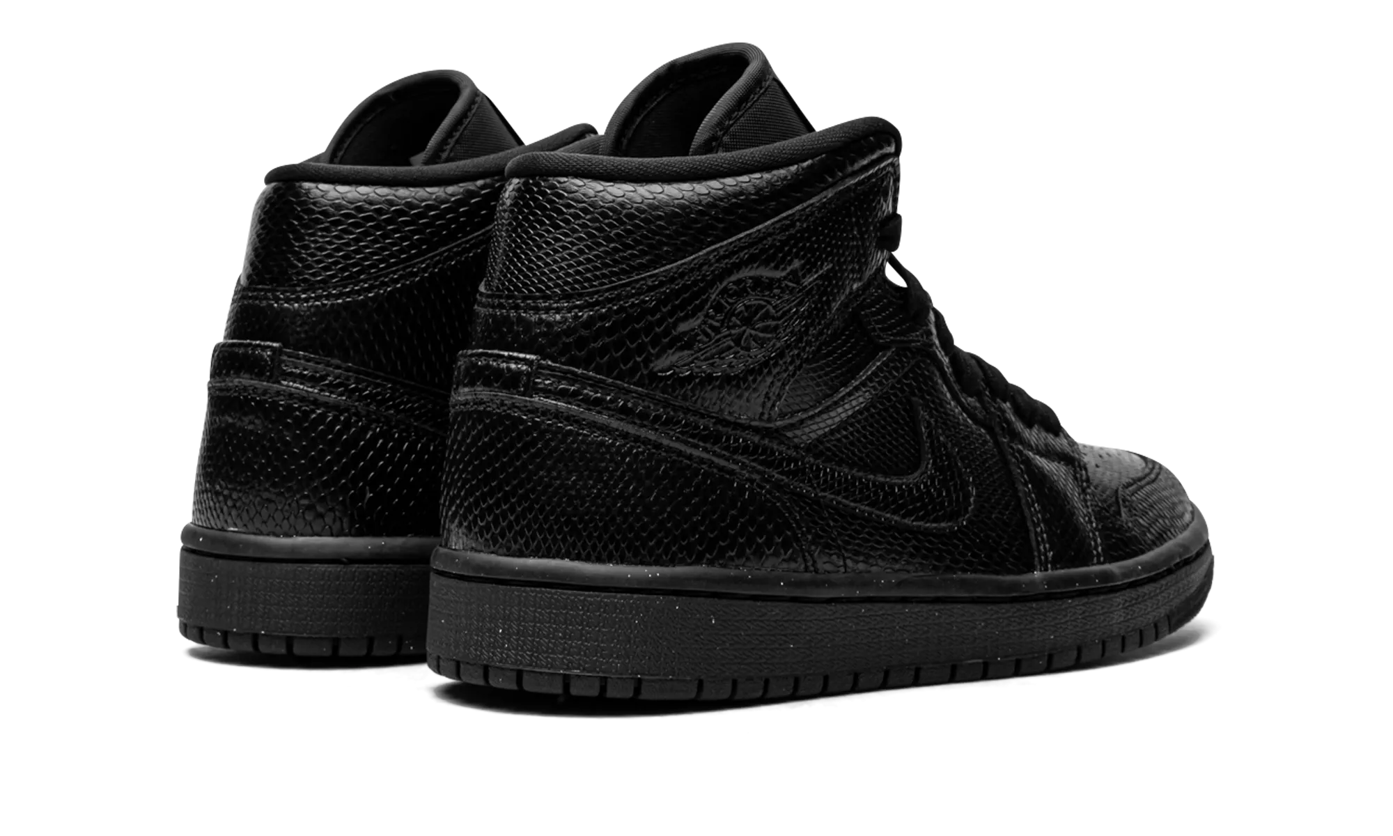 Agile Step Daily Support AIR JORDAN 1 MID WMNS "Black Snakeskin"