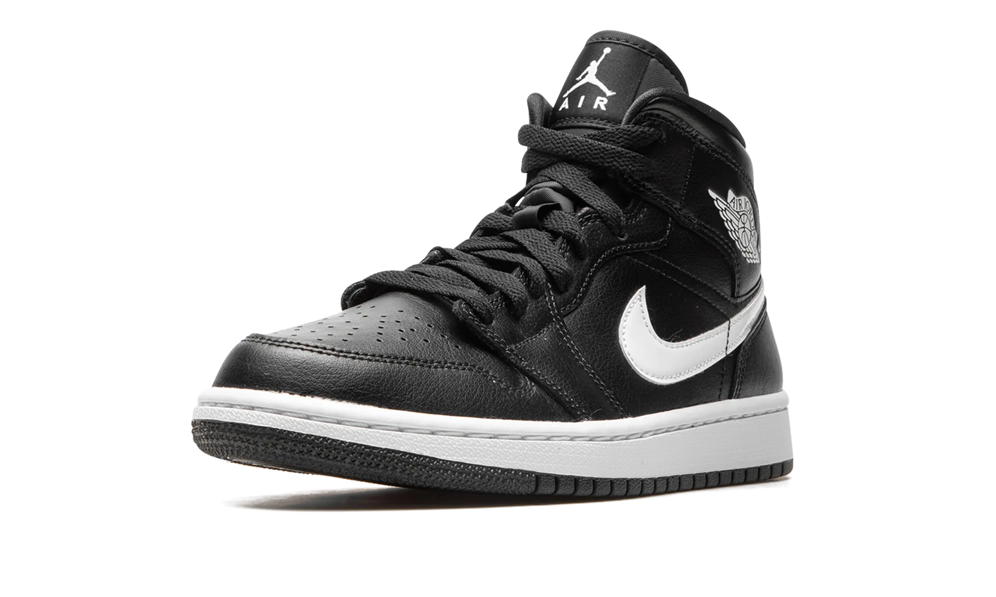 AIR JORDAN 1 MID WMNS "Black / White" Multi Density Foam Layering