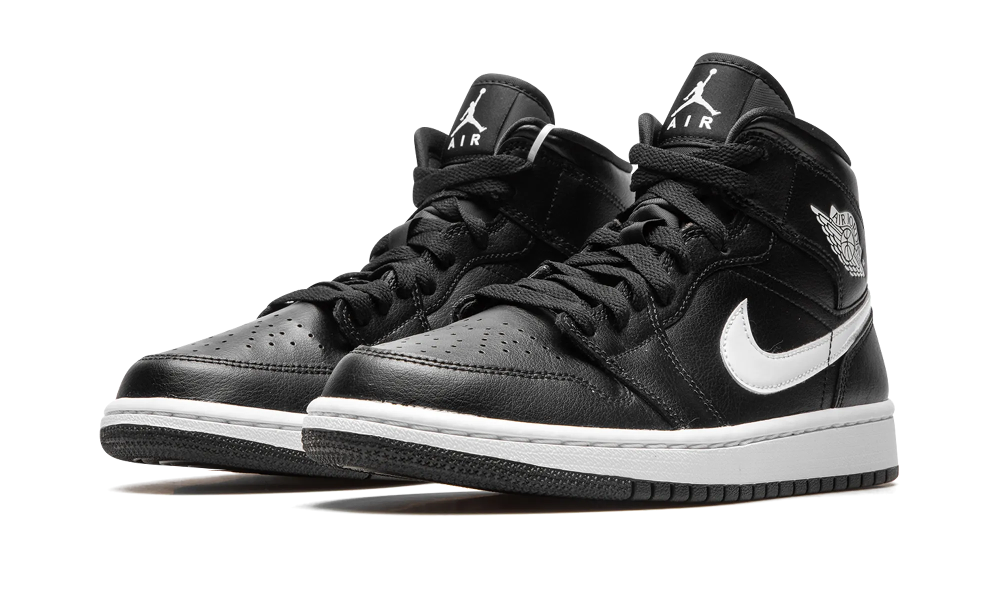 Active Look Weather Resistant Coating AIR JORDAN 1 MID WMNS "Black / White"