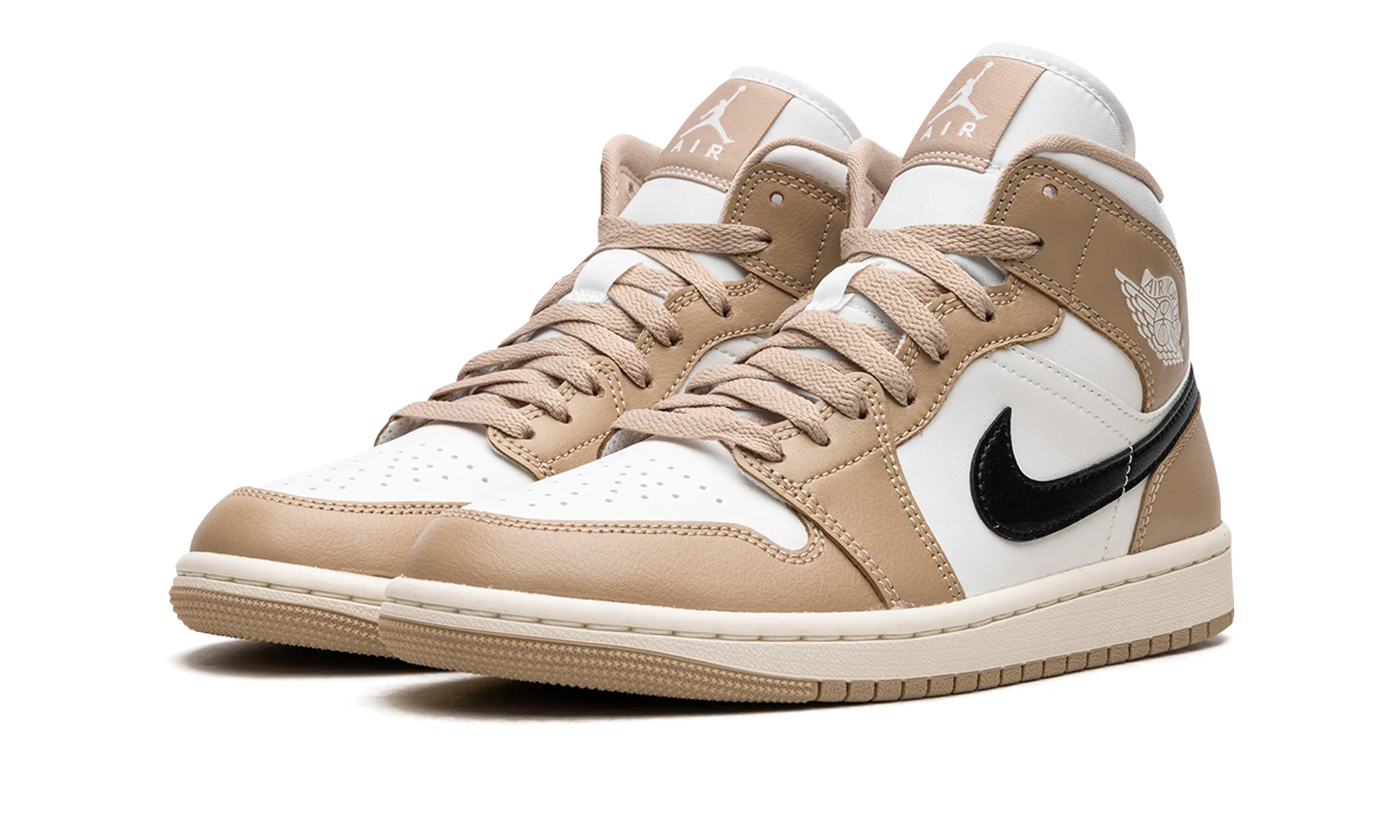 AIR JORDAN 1 MID WMNS "Desert" Comfortable Footbed Comfort System
