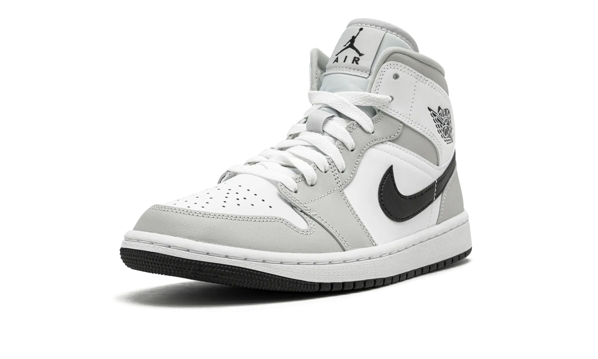 athletic chic Zero Drop Design AIR JORDAN 1 MID WMNS "Grey Fog"