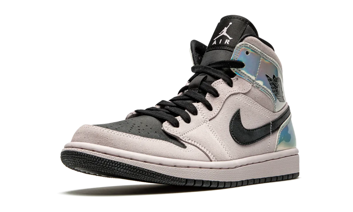 AIR JORDAN 1 MID WMNS "Iridescent" Easy Cushioning Tennis Court