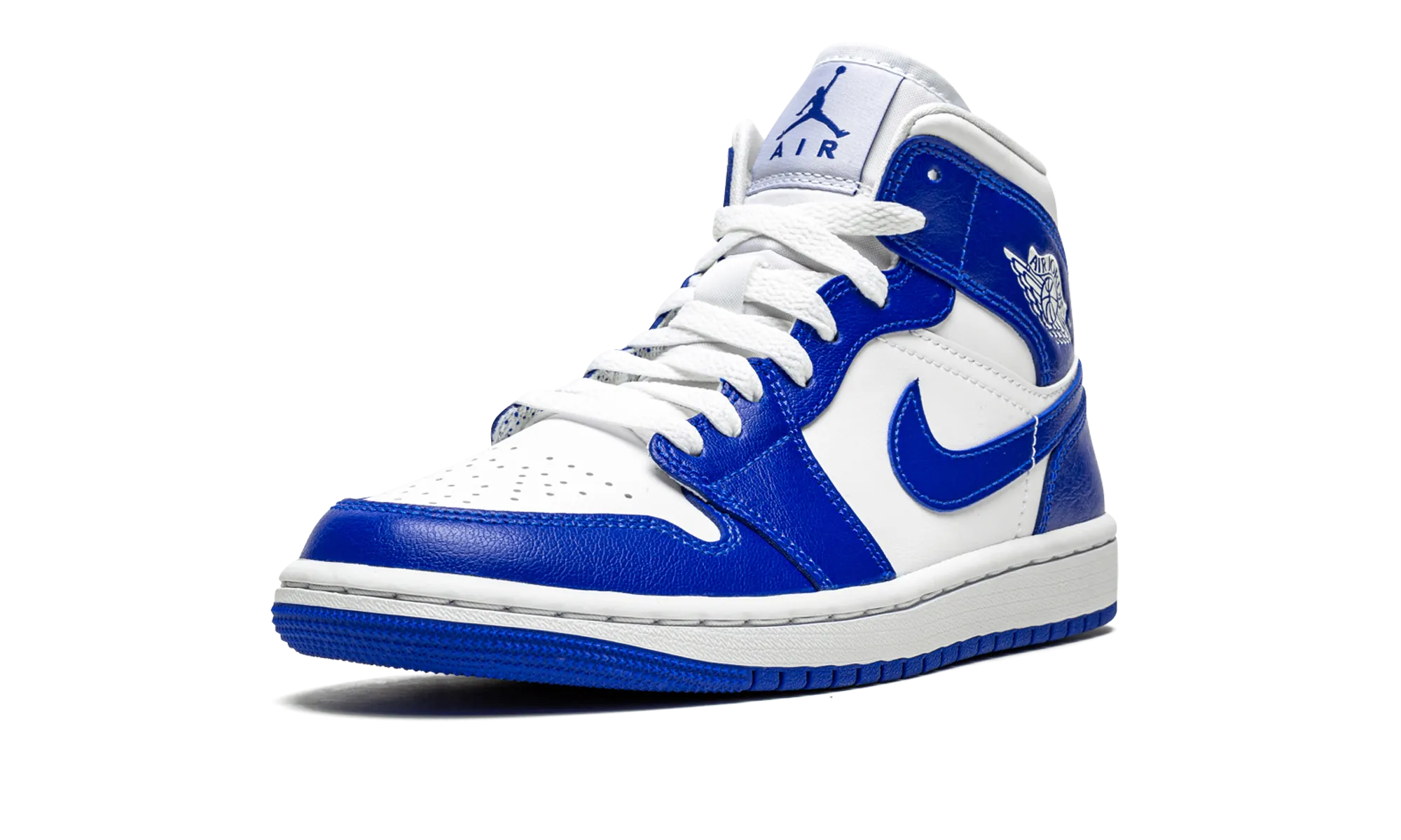 Compression Molded Cushioning Daily Training AIR JORDAN 1 MID WMNS "Kentucky Blue"