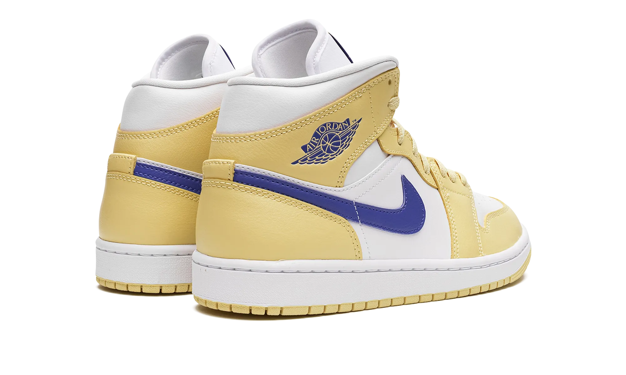 Foot Arch AIR JORDAN 1 MID WMNS "Lemon Wash"