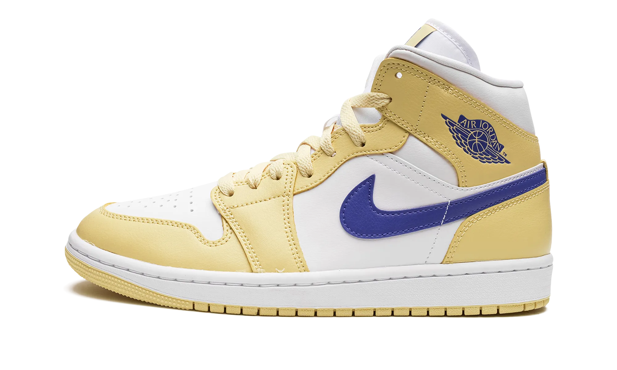 Quick Slip AIR JORDAN 1 MID WMNS "Lemon Wash"