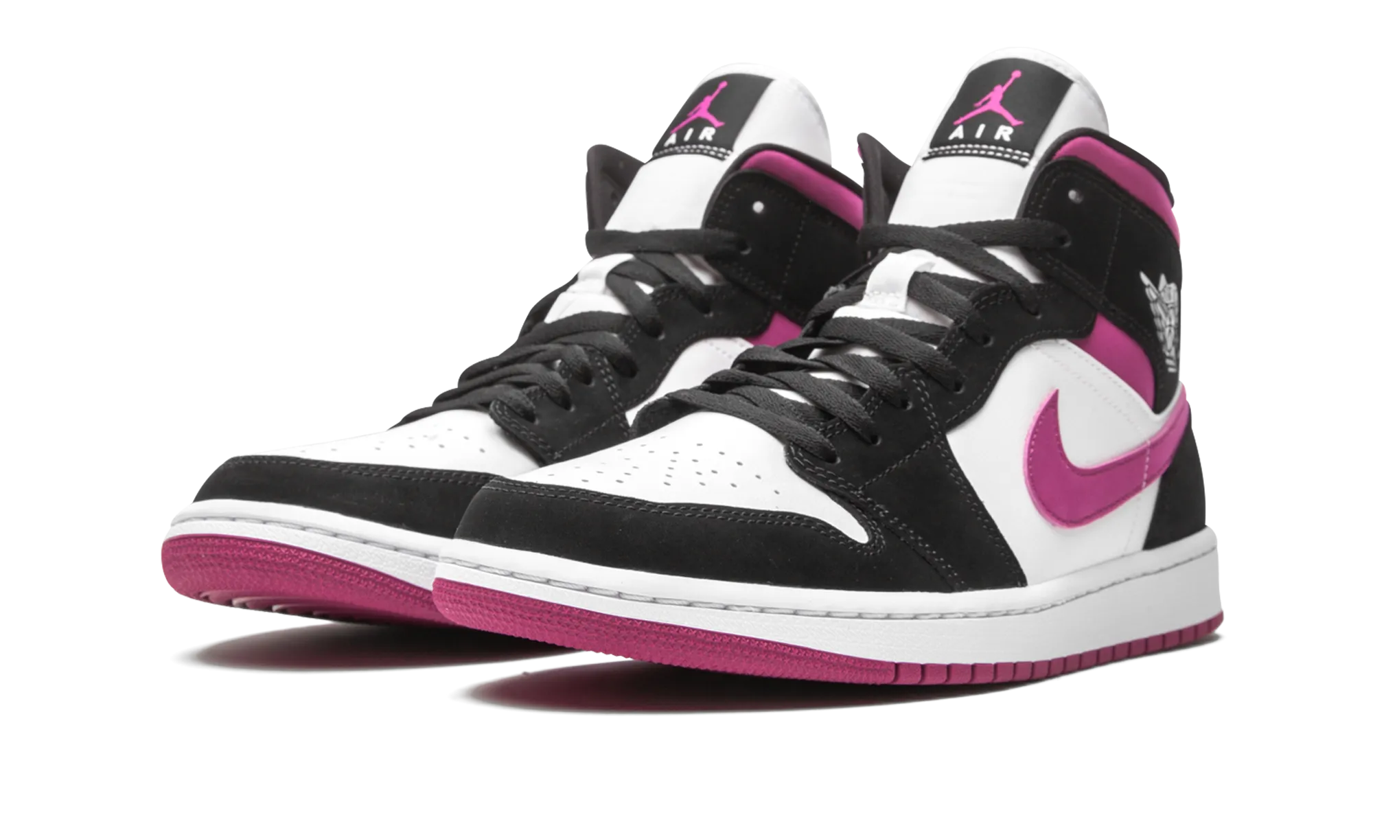No-Slip Grip AIR JORDAN 1 MID WMNS "Magenta"