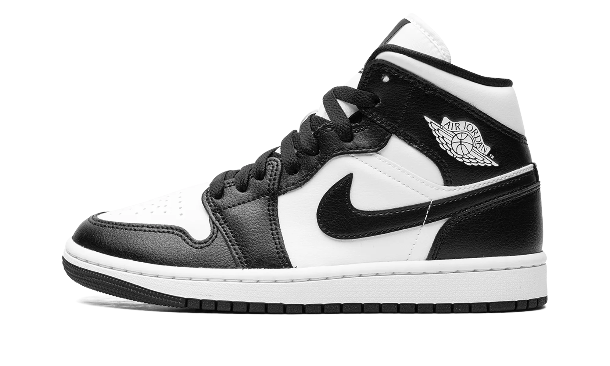 Breathable fabric Road Fit AIR JORDAN 1 MID WMNS "Panda"