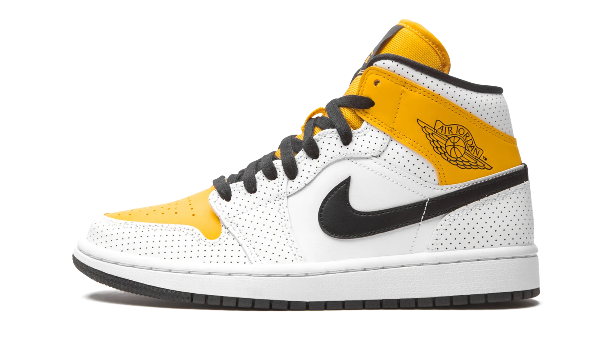 AIR JORDAN 1 MID WMNS "Perforated" Subtle design
